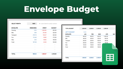 Google Sheets Money Master Toolkit