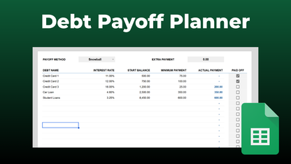 Google Sheets Money Master Toolkit