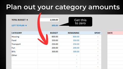 Excel Basic Budget