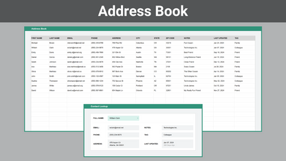 Google Sheets Small Business Bundle