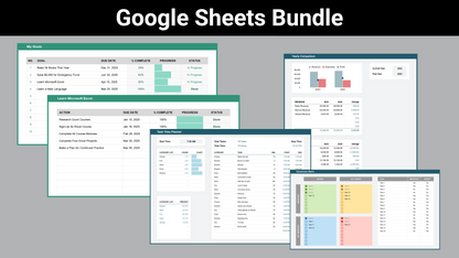 Google Sheets Small Business Bundle