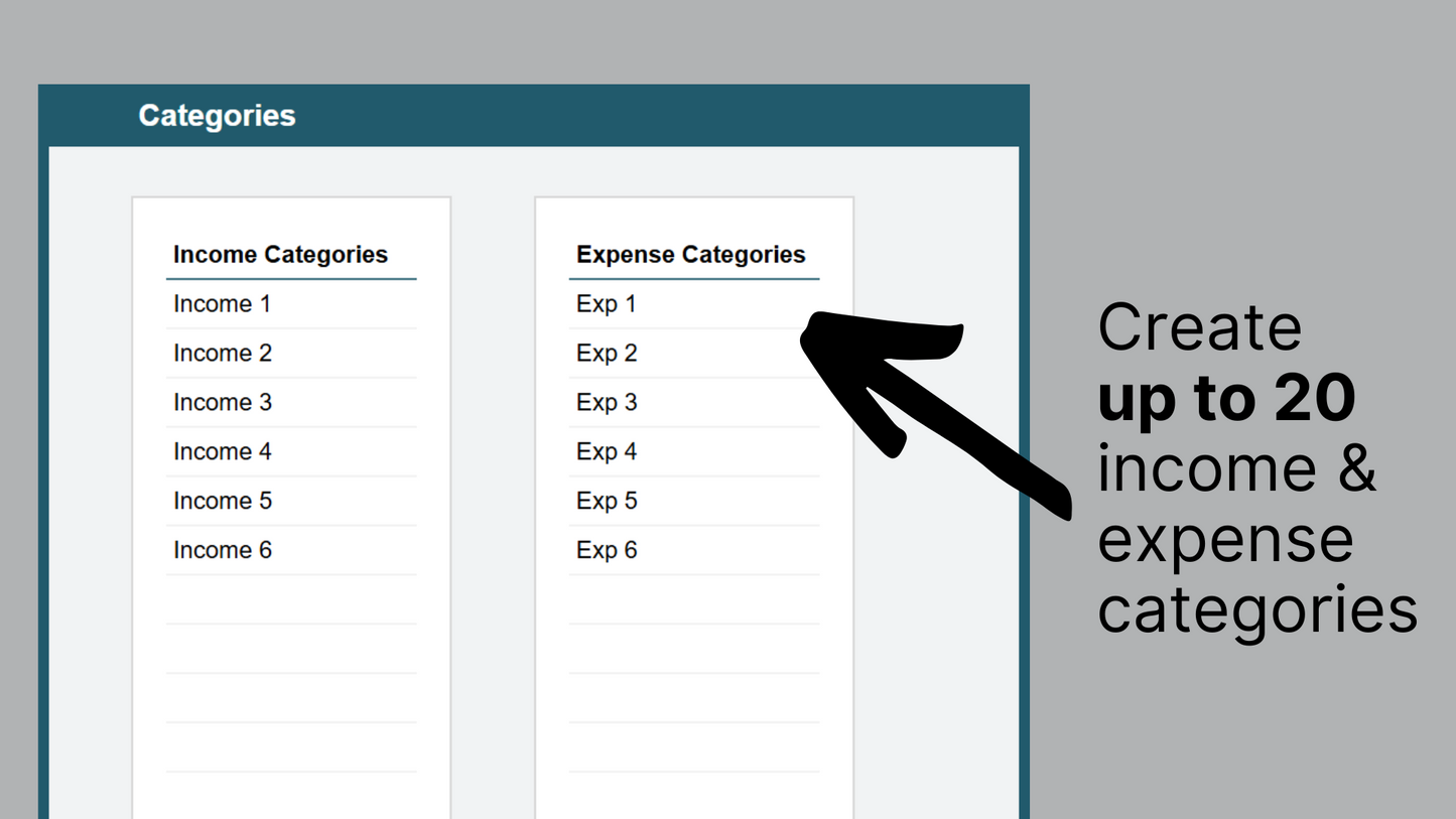 Google Sheets Cash Flow Manager