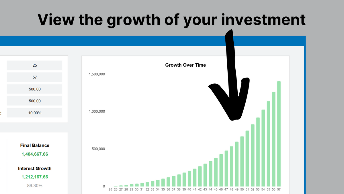 Google Sheets Investment Calculator