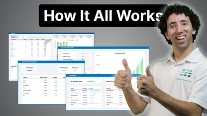 Google Sheets Personal Finance Bundle Walkthrough Video